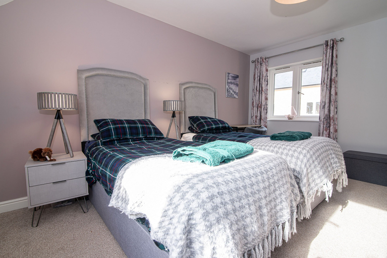 Bedroom 3, Elegant Ludlow Haven: 4Bed Ultimate Tranquility, Shropshire