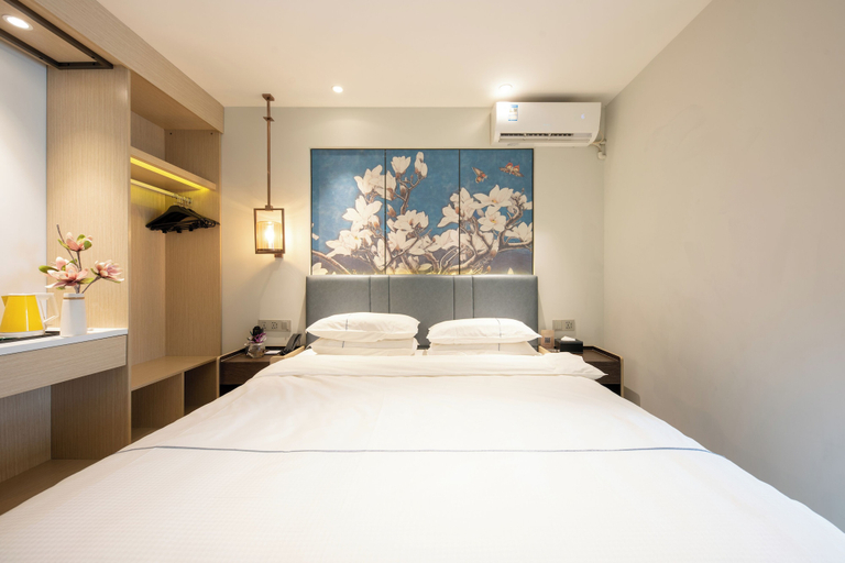Bedroom, YESTE Hotel (Shenzhen Nanshan Qianhai Daxin subway station), Shenzhen