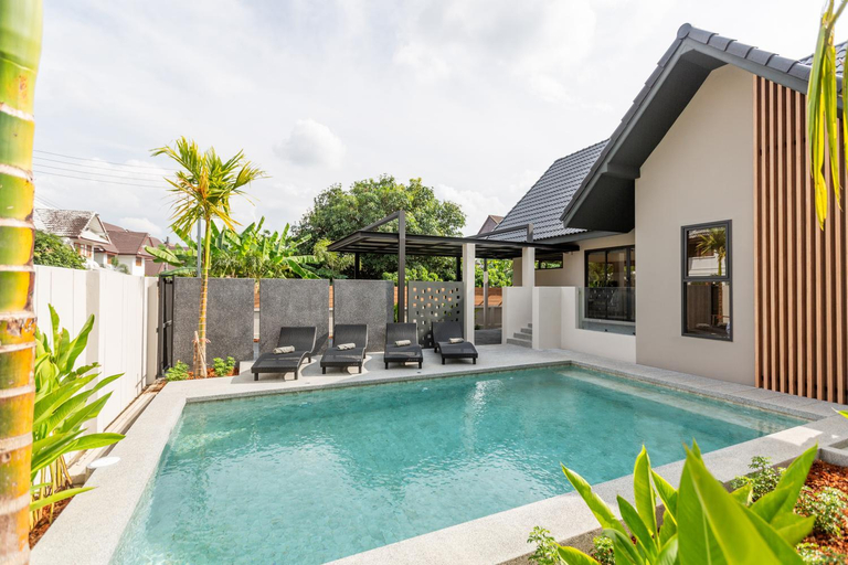 Exterior view 3, Hey Lanna! - Chic 3-Bedroom Oasis with Pool!, Hang Dong