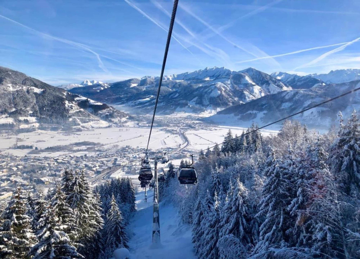 View from property 2, Cozy Apartment in Niedernsill Near Lake, Zell am See