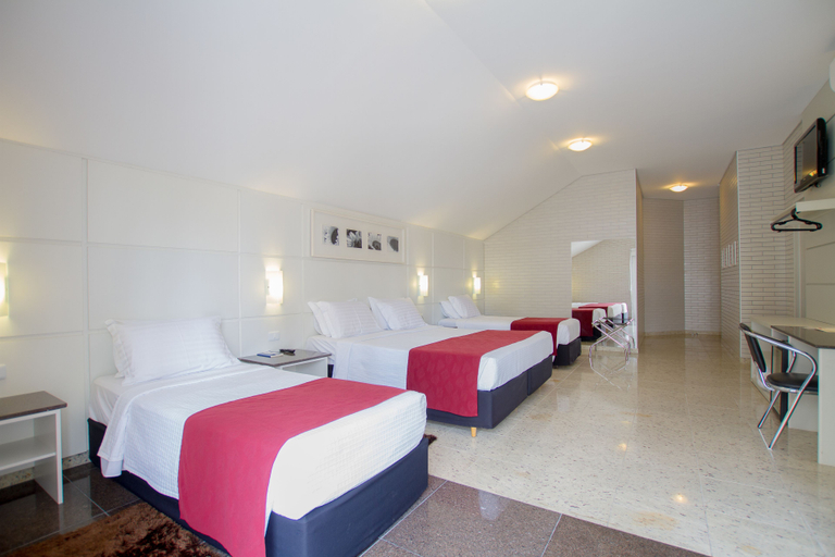 Bedroom 3, Hotel Confiance Soho Batel, Curitiba