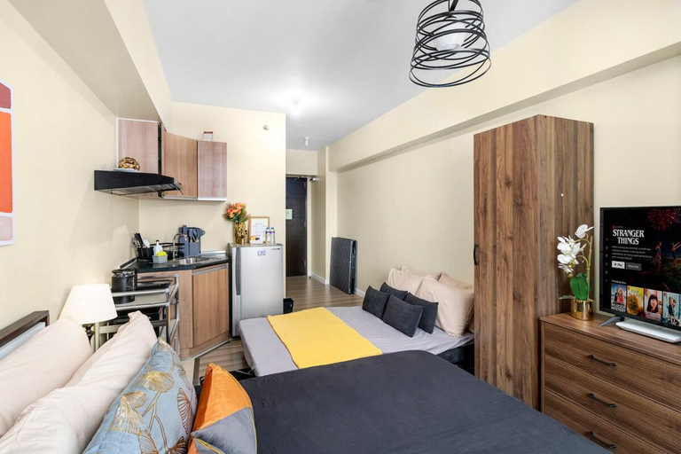 Bedroom 2, Modern Studio in Cebu IT Park - Best Location, Cebu City