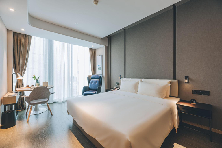 Bedroom 3, Atour Hotel Ningbo Sanjiangkou Bund Bookstore, Ningbo