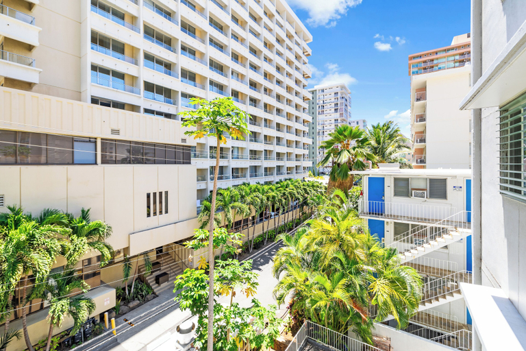 Exterior & Views 2, Scandia Tower Condo with 2BR and 2BA with Parking, Honolulu