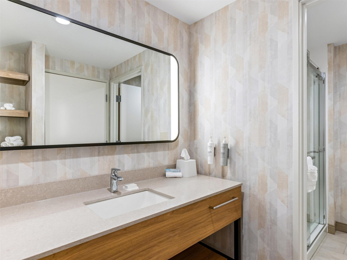Bathroom 4, Hampton Inn St Ignace Lakefront Mackinac, Mackinac