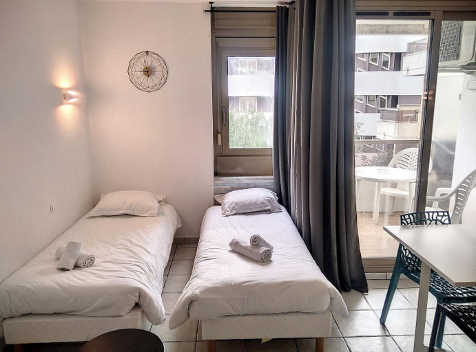 Bedroom, Résidence Graziella Studio 121, Alpes-Maritimes