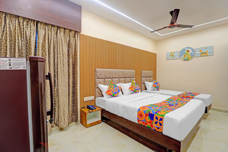 Bedroom 4, Fabhotel Royal Atlantis Studio Apartments, Chennai