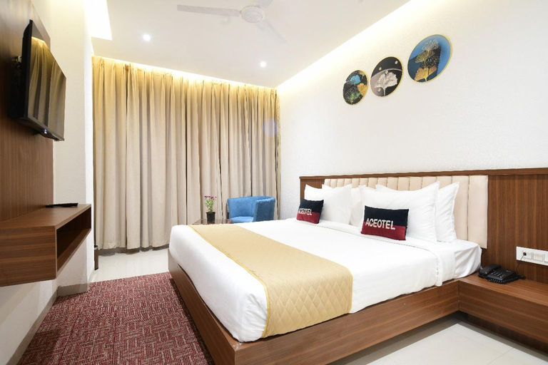 Bedroom 2, Aceotel Premier, Vijay Nagar, Indore