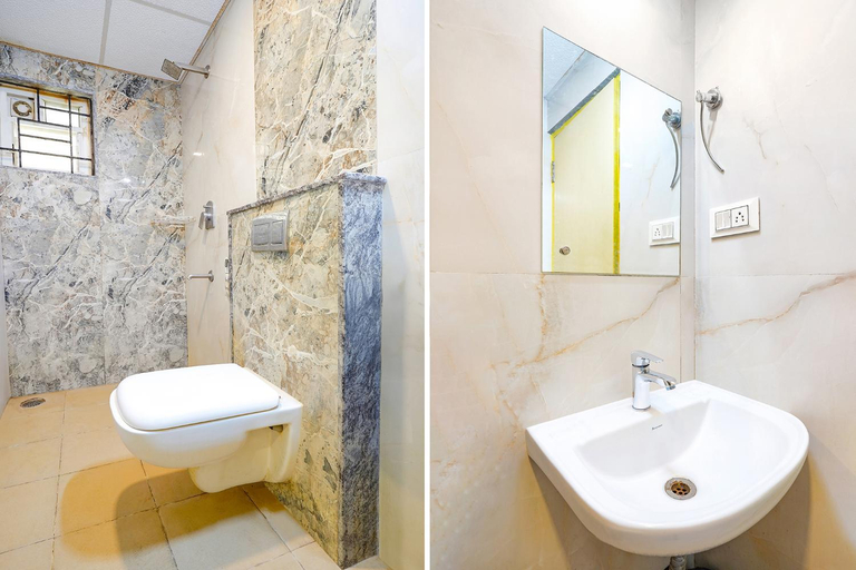 Bathroom 4, FabHotel Royal Wood Premier - Nr. Domlur, Bangalore