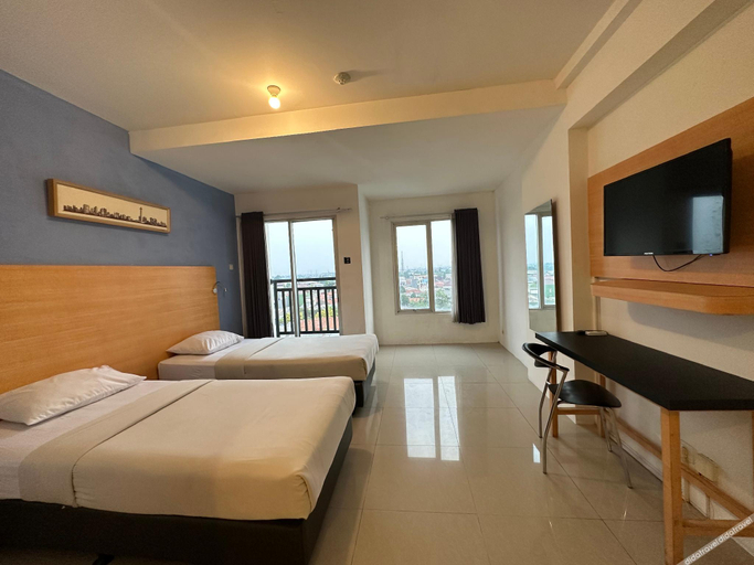 Bedroom 2, NEWLY Hotel Bekasi - Prima Orchard , Bekasi