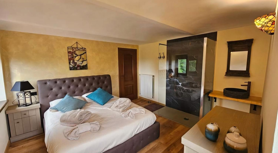 Bedroom 3, Villa Fonte, Asti