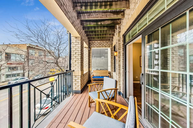 Terrace/patio 3, South Loop Three Bedroom Two Bath Home, Cook
