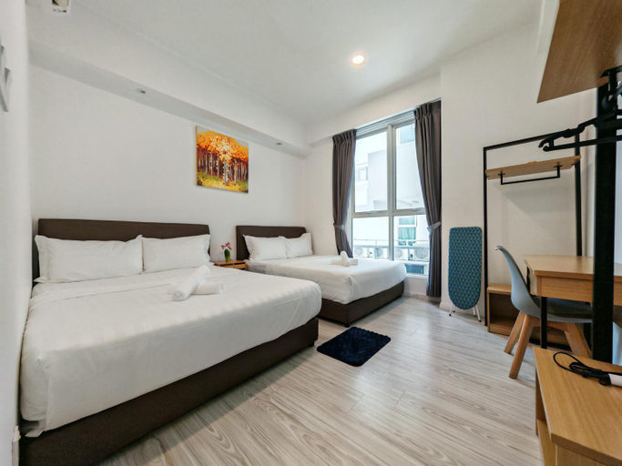 Bedroom 3, Sutera Avenue Rooftop Infinity Swimming Pool, Kota Kinabalu