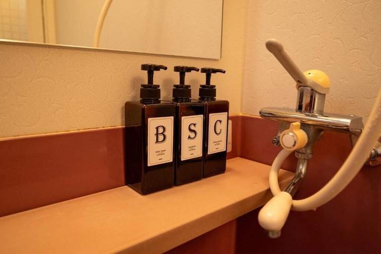 Bathroom 3, Nakamachi House, Biei