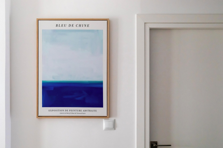 Hallway 2, Les Nuances de Blue 1-BR Apt in Athens, Attica