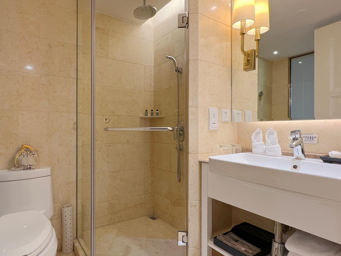 Bathroom 5, Similan Hotel Zhuhai-Gongbei Port High speed Railway Station, Zhuhai