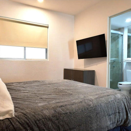 Room 3, Blue Beach - Beautiful 2 Bed Apt in Polanco, Tultitlán