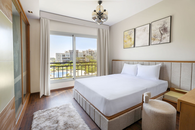 Room 3, Vesta - Luxury Apt - 3Br - CFC Xxvi, New Cairo City