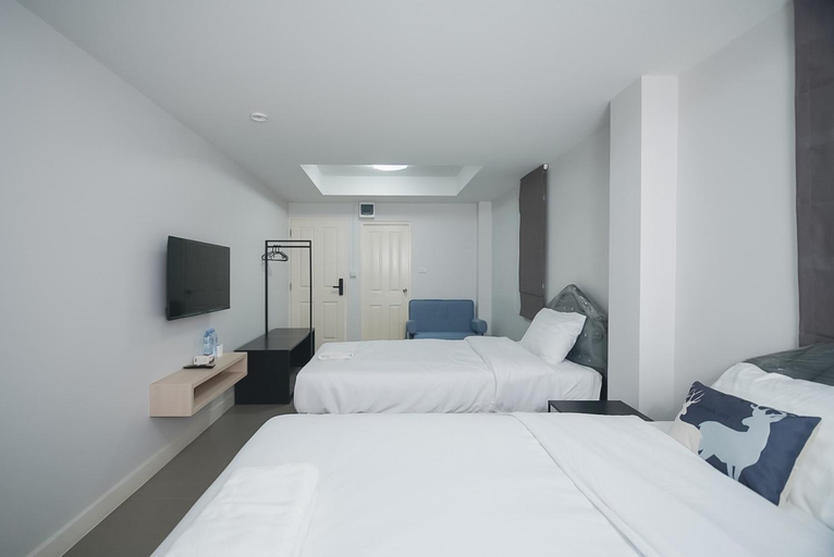 Bedroom 2, Mitr Inn MRT Samyot Station - The Grand Palace , Phra Nakhon