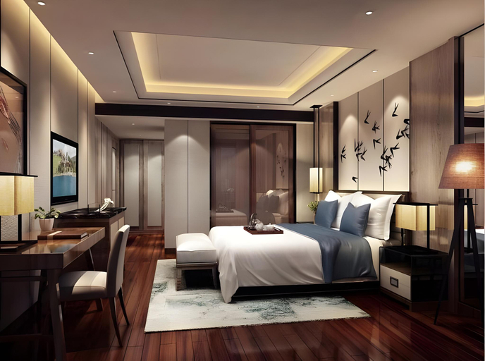 Bedroom, Narcissus Obhur Resort & Spa, Jeddah