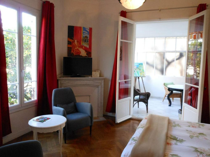Bedroom 3, Hotel Villa Les Cygnes, Alpes-Maritimes