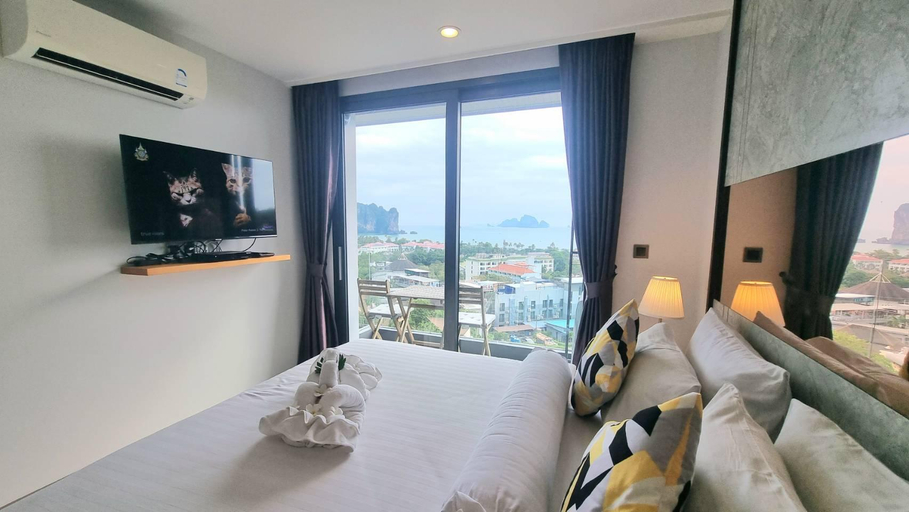 Bedroom 3, B501-Hi-ended Seaview 2brs with 300m walking To Ao Nang Beach, Mueang Krabi