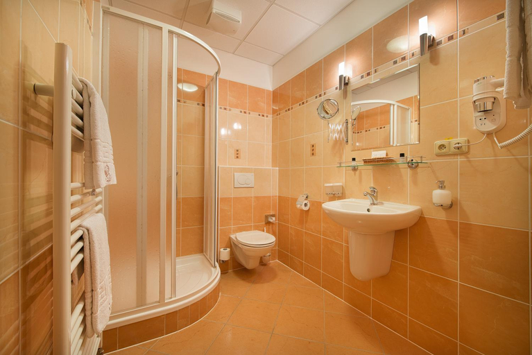 Bathroom, Residence Knížecí Dvůr, České Budějovice