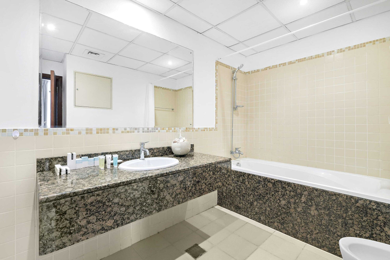 Bathroom, Silkhaus Near Beach Dubai Marina View Gym Pool, Dubai