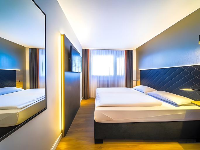 Bedroom 3, Novum Hotel Rieker Stuttgart Hauptbahnhof   , Stuttgart