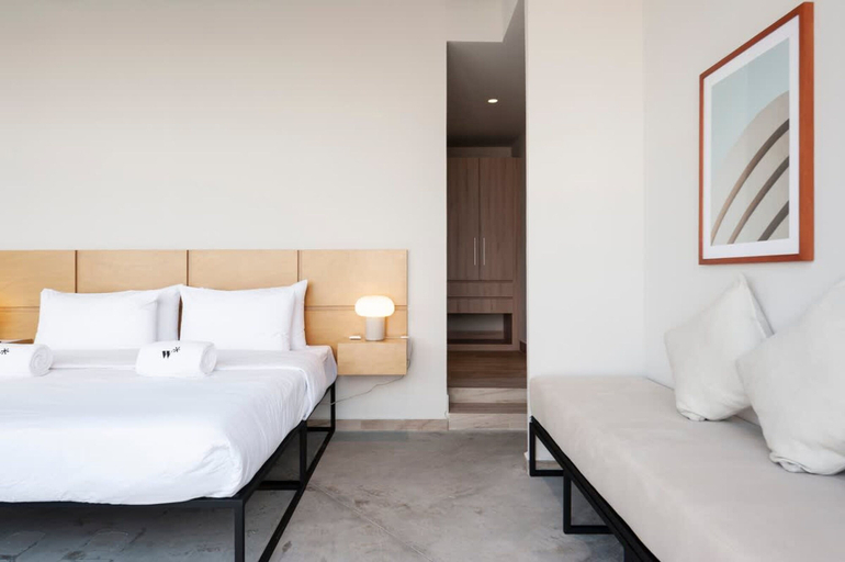 Room 4, w Cozy 2BR w Balcony Near Polanco, Mexico City