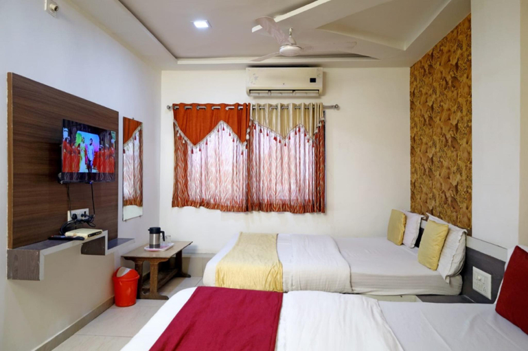 Bedroom 3, Goroomgo Satluj Guest House Ahmedabad, Ahmadabad