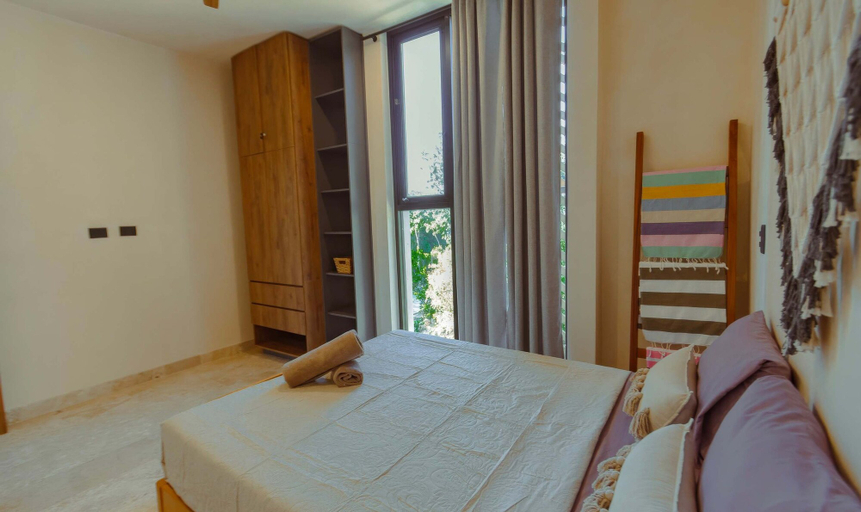 Room 3, Modern 2BR Oasis With Pool Views at Chaan Ha, Cozumel