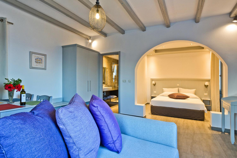 Bedroom 2, Alsalos Villas, South Aegean