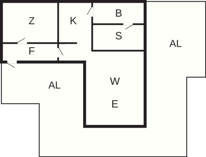 Floor plan 5, 2 Person Holiday Home in Ammeberg-by Traum, Askersund