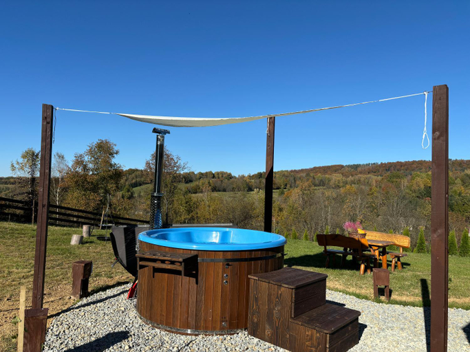 Sport & Beauty 2, Bieszczadzka Osada Saunowisko w cenie jacuzzi na wylacznosc, sauna basen, Bieszczady