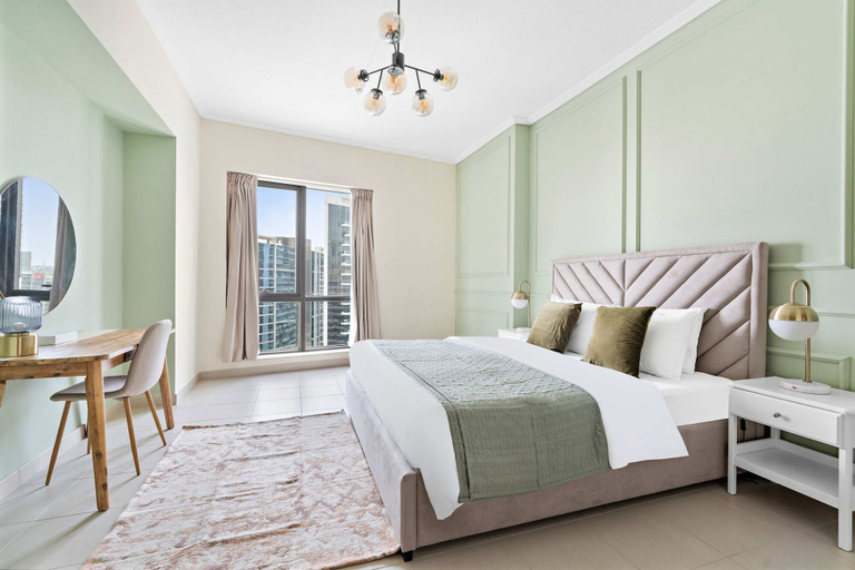 Bedroom 4, Silkhaus High Floor With Big Balcony Downtown, Dubai