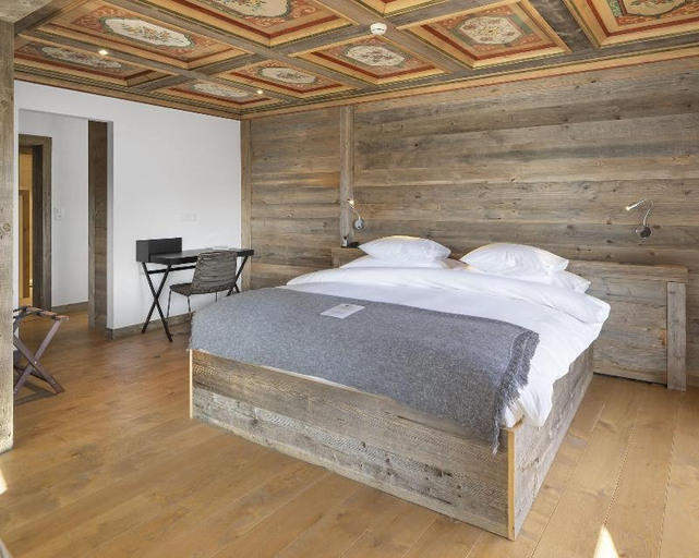 Bedroom 2, Aida Hotel & Spa - "Adults Only" Relais & Chateaux, Sierre