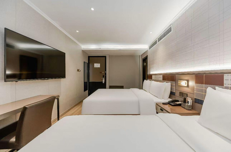 Bedroom 2, Home Inn Plus Shanghai Huaihai Road Sinan Road, Shanghai