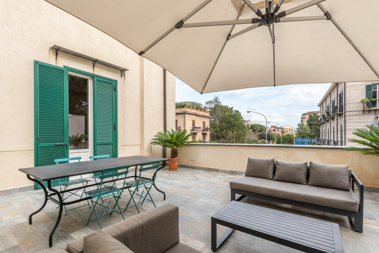 Room 4, Appartamento Principe di Camporeale con Terrazza, Palermo