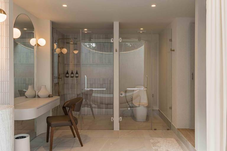 Shower 3, The Villa at Something Journey, Muang Chiang Rai
