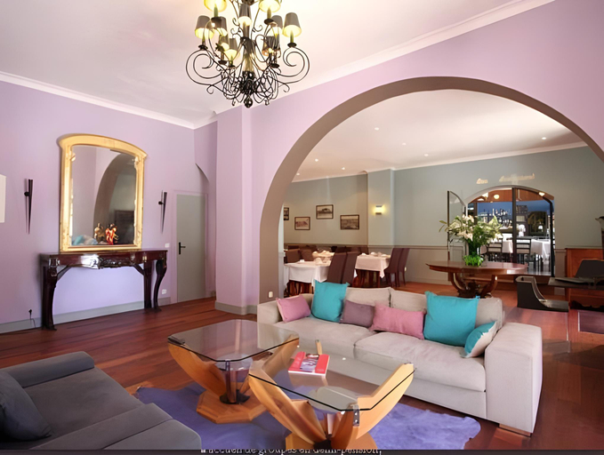Lobby 3, Hotel Restaurant Christophe Colomb, Haute-Corse