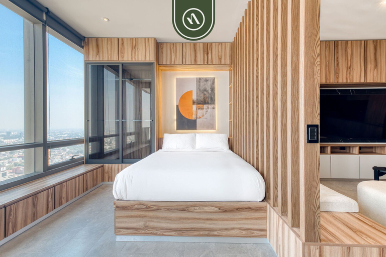 Room 5, Luxury Studio - Revolution Monument View - Pool, Mexico City