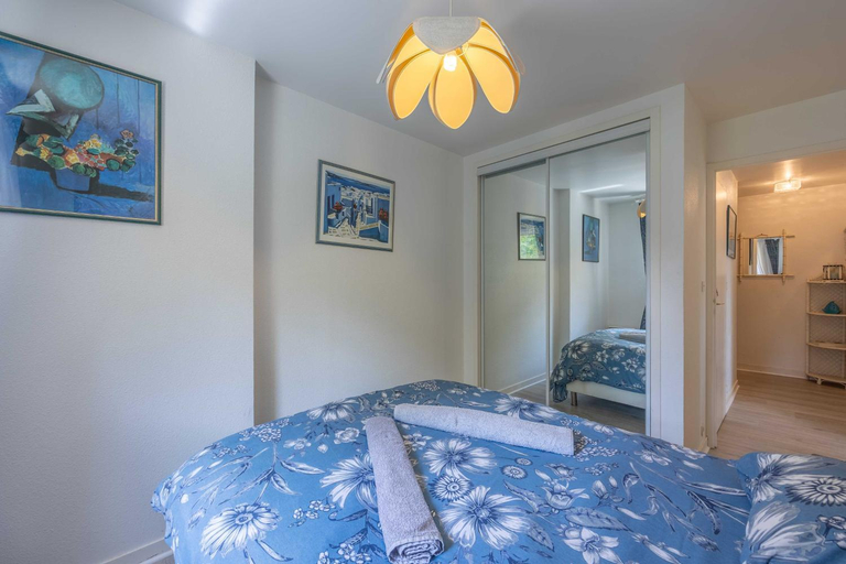 Bedroom 2, Cosy apt with parking & balcony - 4P - Deauville, Calvados