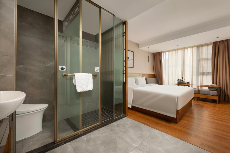 Bedroom, Fanyuan Hotel Zhujiang New City Guangzhou, Guangzhou