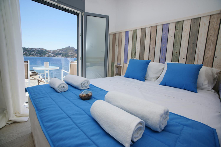 Bedroom 2, Afrodite Luxury Rooms, South Aegean