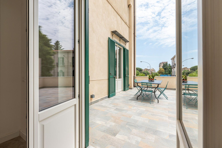 Room 2, Appartamento Principe di Camporeale con Terrazza, Palermo