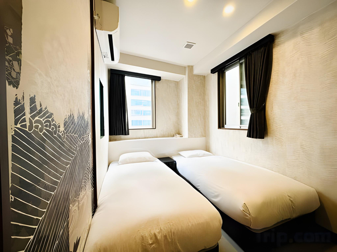 Bedroom 2, Arashi Hotel Namba, Osaka