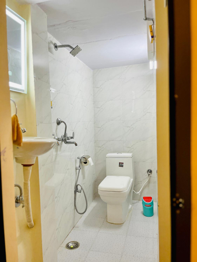 Bathroom 3, Holy River stays, Varanasi
