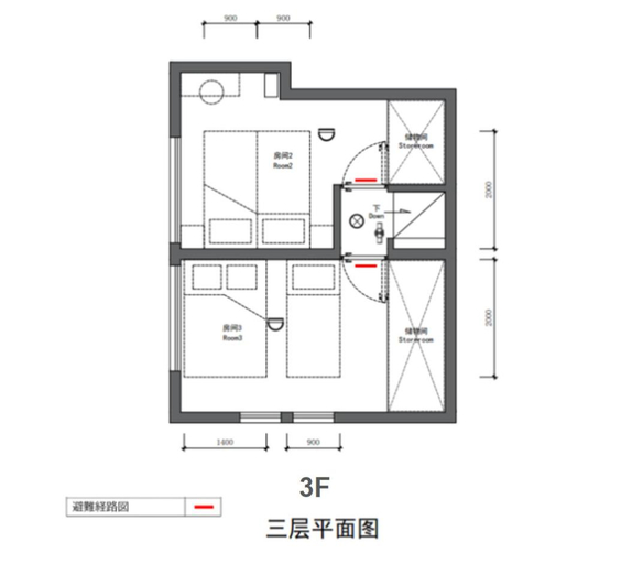 Floor plans 5, Tokyo Kami-Ikebukuro Villa, Itabashi