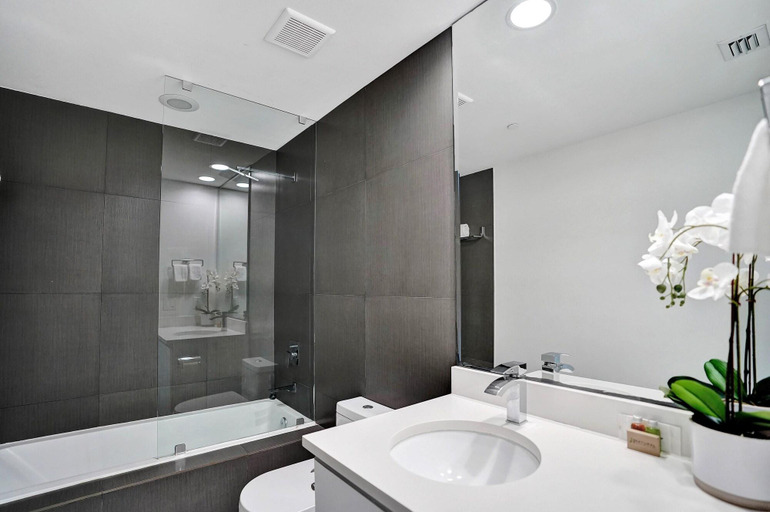 Bathroom 4, Modern Geometry at Monte Carlo Miami Beach, Miami-Dade